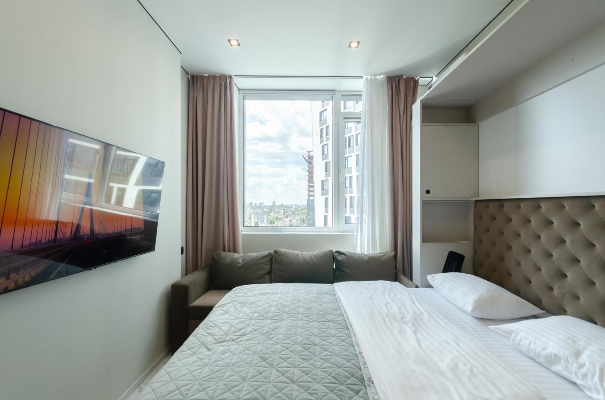 Petrovdom Apartments 68A-68B-305A-305B-280A-280B-265A-265B In Smart Rc Manhattan, Beresteiskyi 11 Kiev Exteriör bild