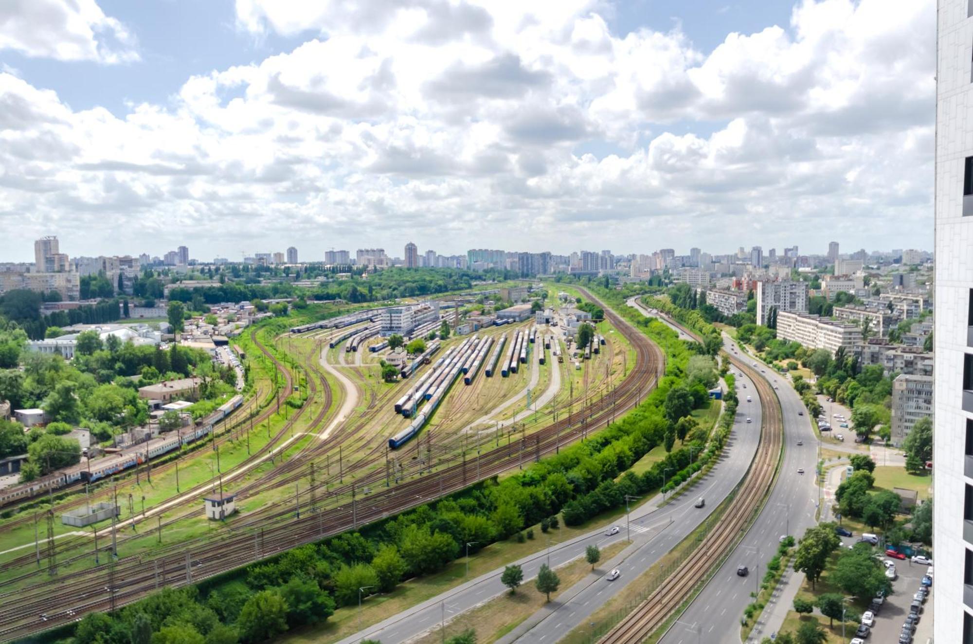 Petrovdom Apartments 68A-68B-305A-305B-280A-280B-265A-265B In Smart Rc Manhattan, Beresteiskyi 11 Kiev Exteriör bild